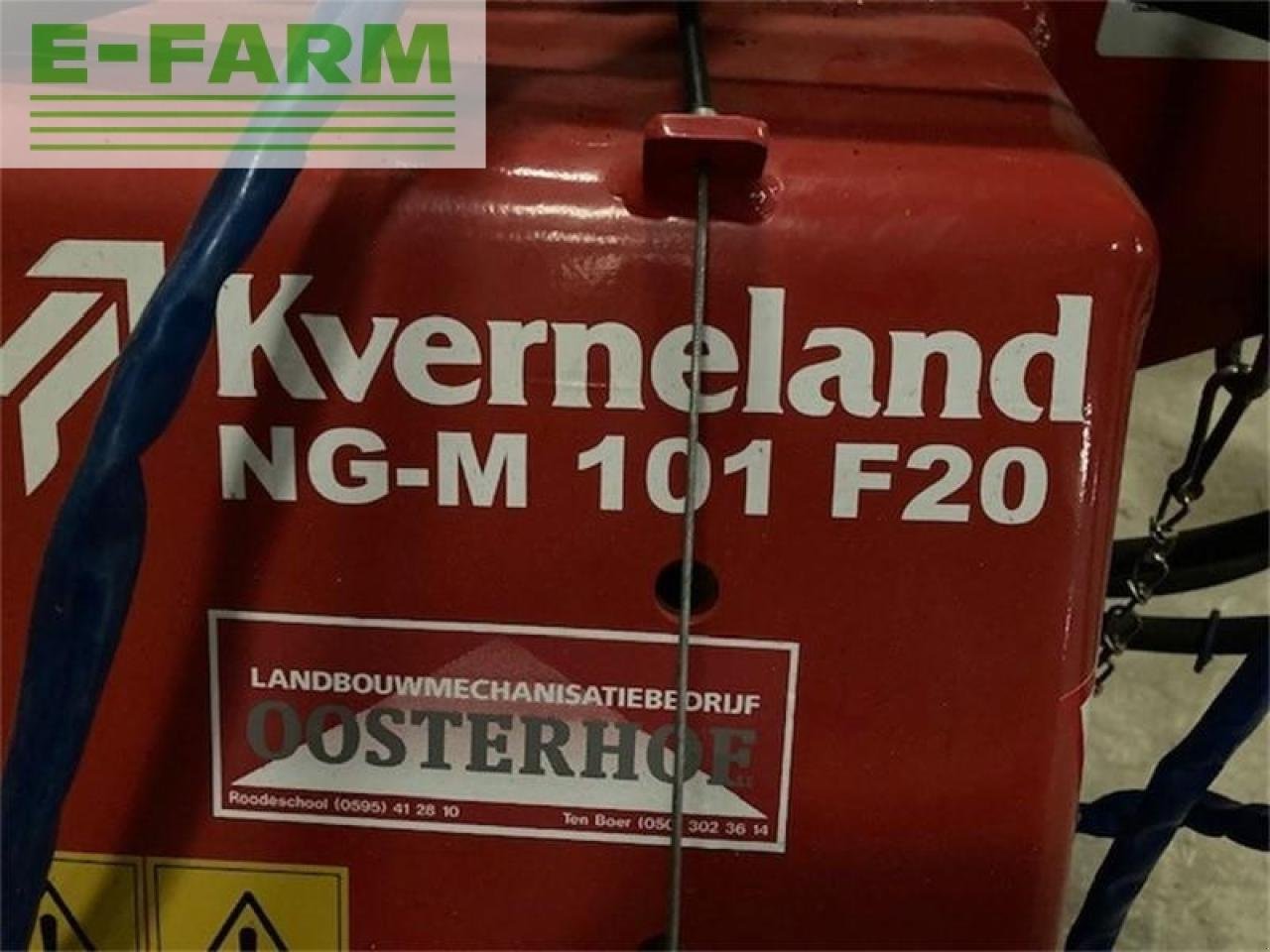 Kreiselegge Türe ait Kverneland ng-m101 f20 rotorkopeg, Gebrauchtmaschine içinde gg VEGHEL (resim 5)