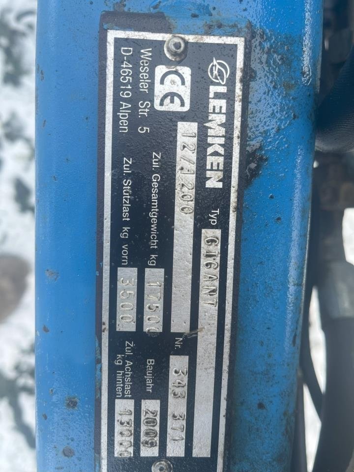 Kreiselegge za tip Lemken GIGANT 12-1200, Gebrauchtmaschine u Bramming (Slika 6)