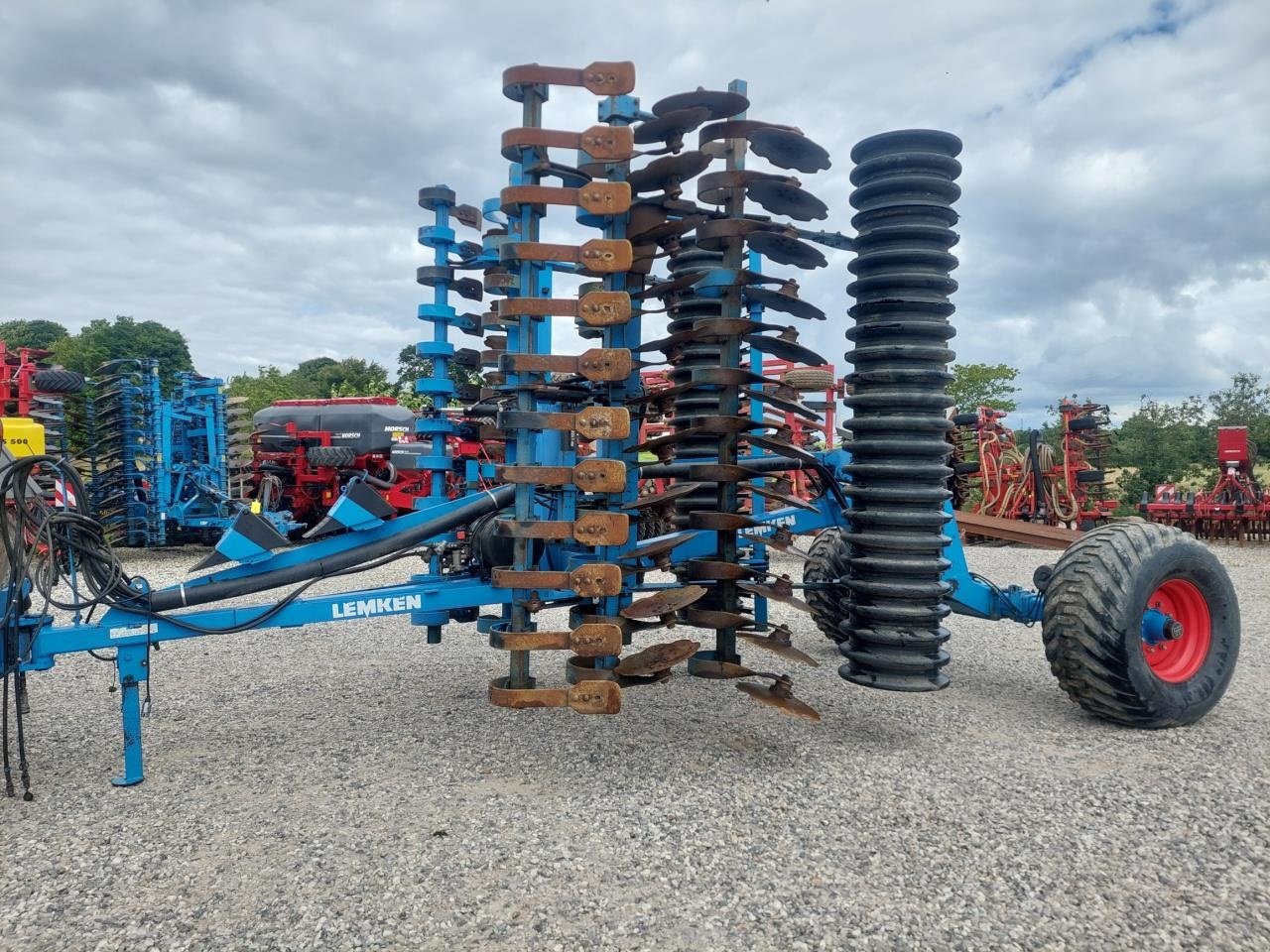 Kreiselegge van het type Lemken Heliodor 8/600KA m slæbeplanke, Gebrauchtmaschine in Hammel (Foto 4)