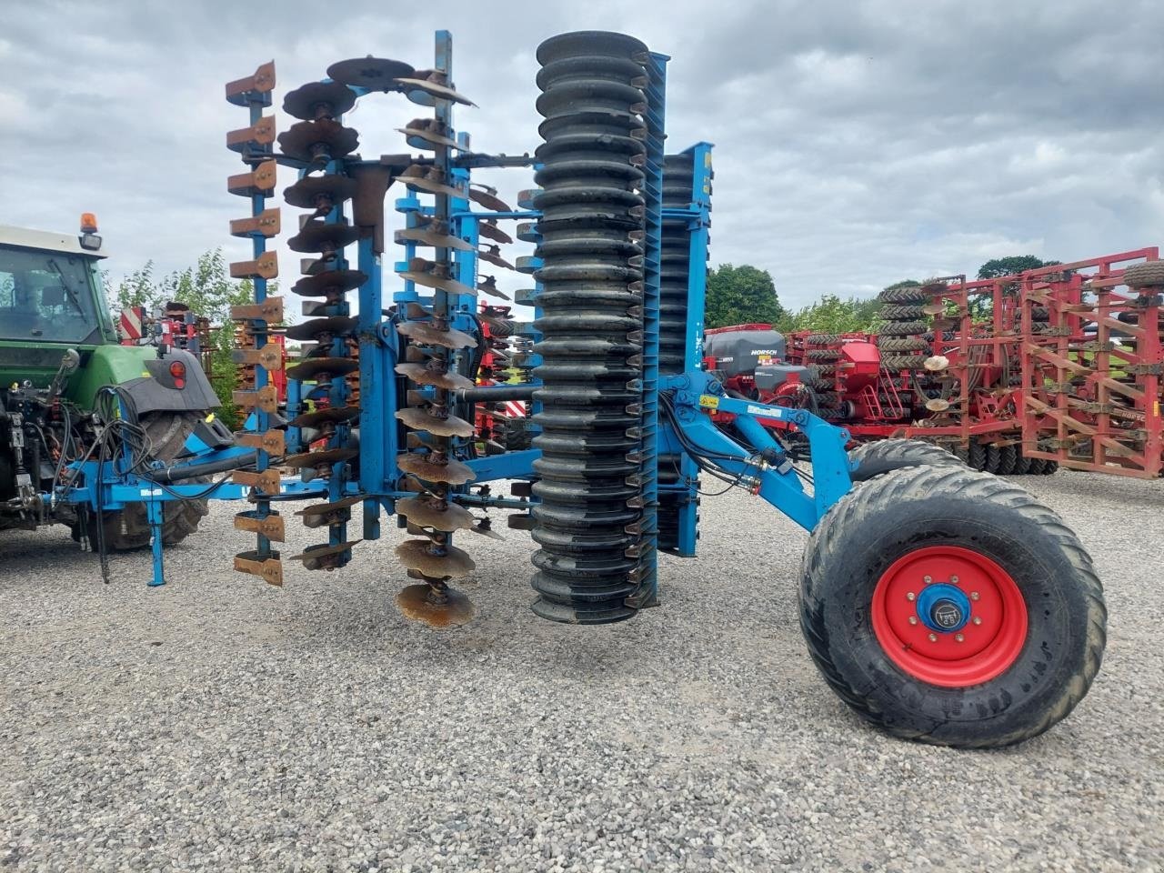 Kreiselegge van het type Lemken Heliodor 8/600KA m slæbeplanke, Gebrauchtmaschine in Hammel (Foto 5)