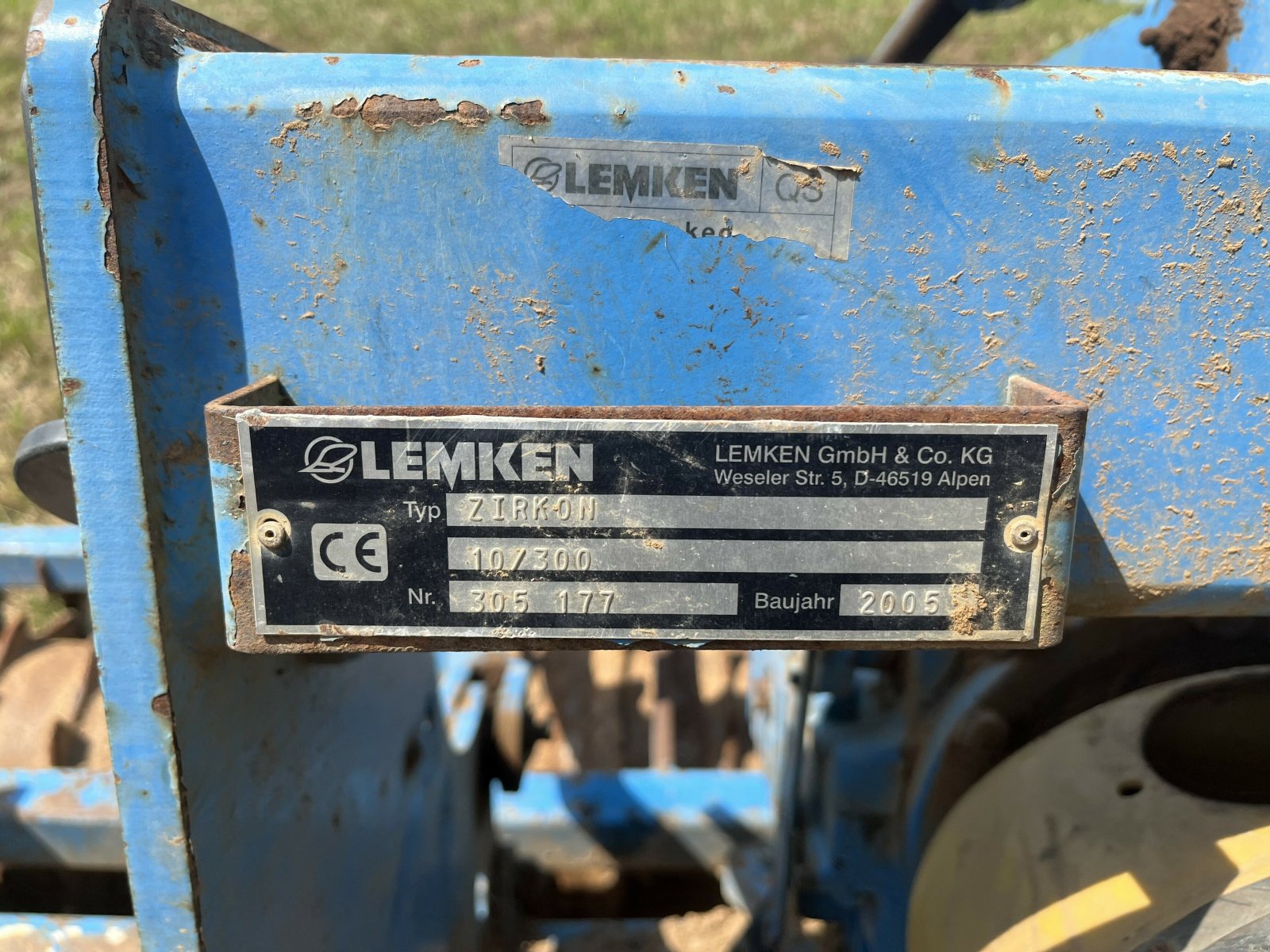 Kreiselegge des Typs Lemken HERSE ZIRKON 10-300, Gebrauchtmaschine in PONTIVY (Bild 6)