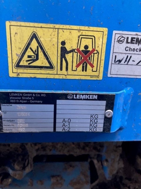 Kreiselegge del tipo Lemken Zirkon 12/600 K, Gebrauchtmaschine en Bevern (Imagen 10)