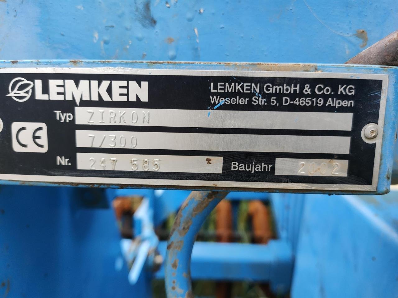 Kreiselegge van het type Lemken Zirkon 7/300, Gebrauchtmaschine in Schopfloch (Foto 4)