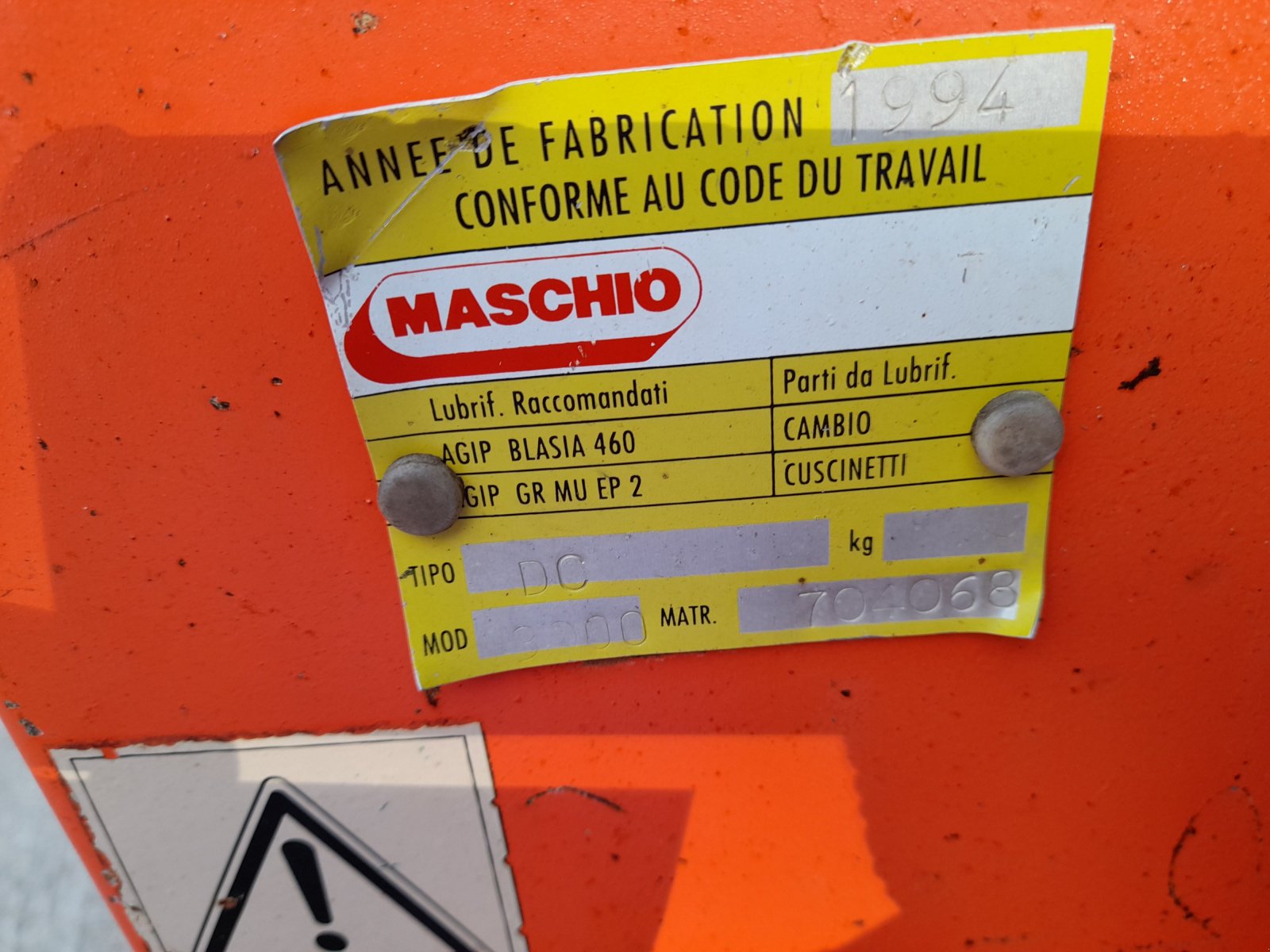 Kreiselegge del tipo Maschio DC3000, Gebrauchtmaschine en les hayons (Imagen 4)