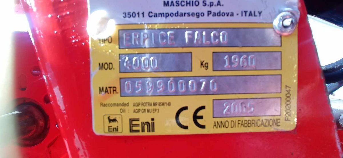 Kreiselegge του τύπου Maschio Eripce Falco 400, Gebrauchtmaschine σε Villach/Zauchen (Φωτογραφία 7)