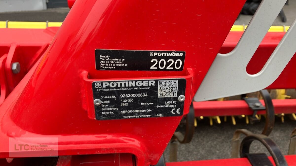 Kreiselegge du type Pöttinger Fox 300, Gebrauchtmaschine en Redlham (Photo 14)