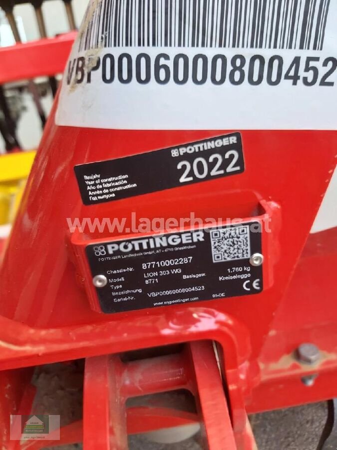 Kreiselegge del tipo Pöttinger LION 303, Neumaschine en Klagenfurt (Imagen 2)