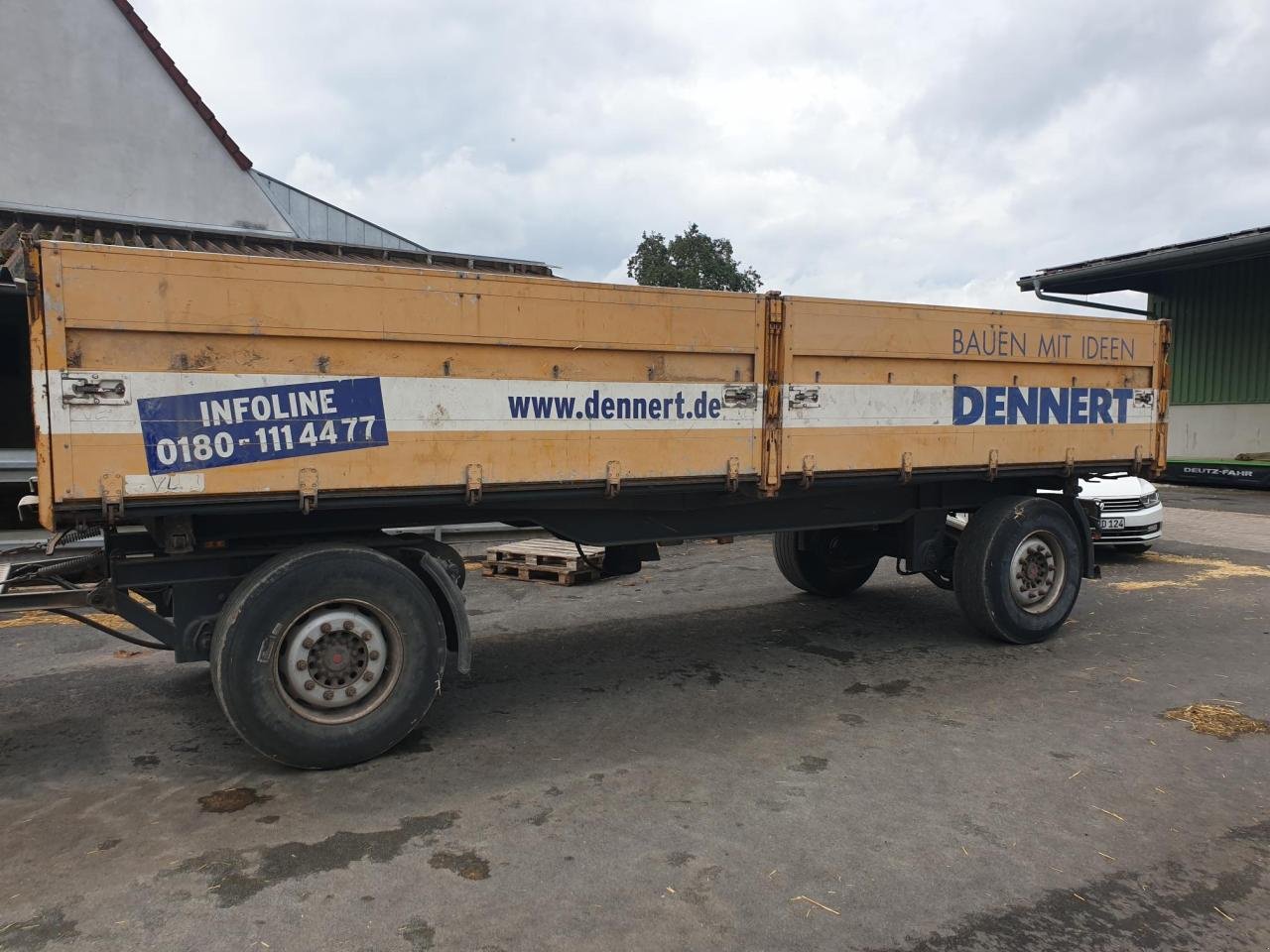 Kreiselegge van het type Sonstige Carnehl Ballenwagen, Gebrauchtmaschine in Schopfloch (Foto 1)