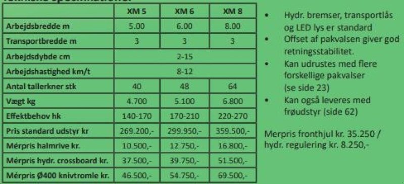 Kreiselegge tip Unia ARES XM 5, Gebrauchtmaschine in Vrå (Poză 6)