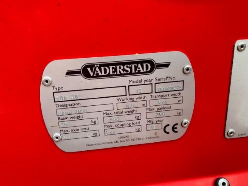 Kreiselegge du type Väderstad CARRIER 925, Gebrauchtmaschine en Videbæk (Photo 7)