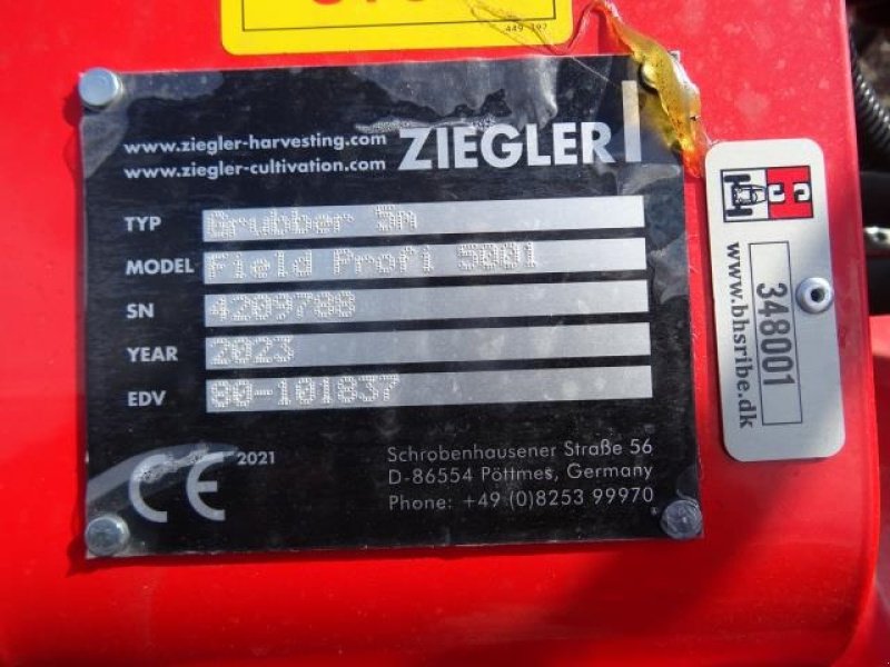 Kreiselegge typu Ziegler FIELD PROFI 5001, Gebrauchtmaschine v Ribe (Obrázok 5)