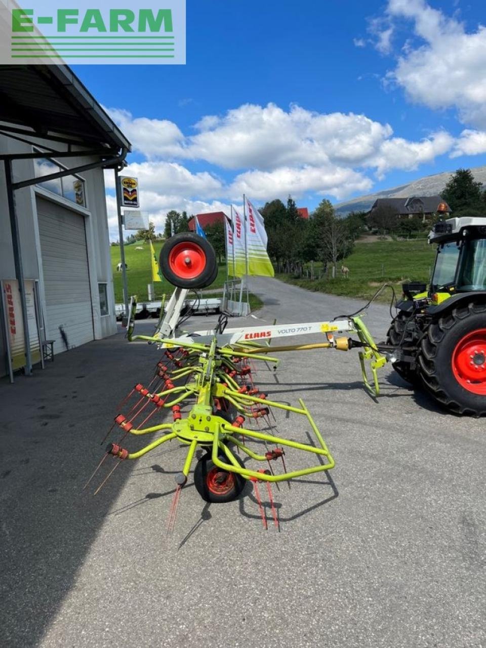 Kreiselheuer van het type CLAAS claas volto 770 t, Gebrauchtmaschine in MÜHLEN (Foto 2)