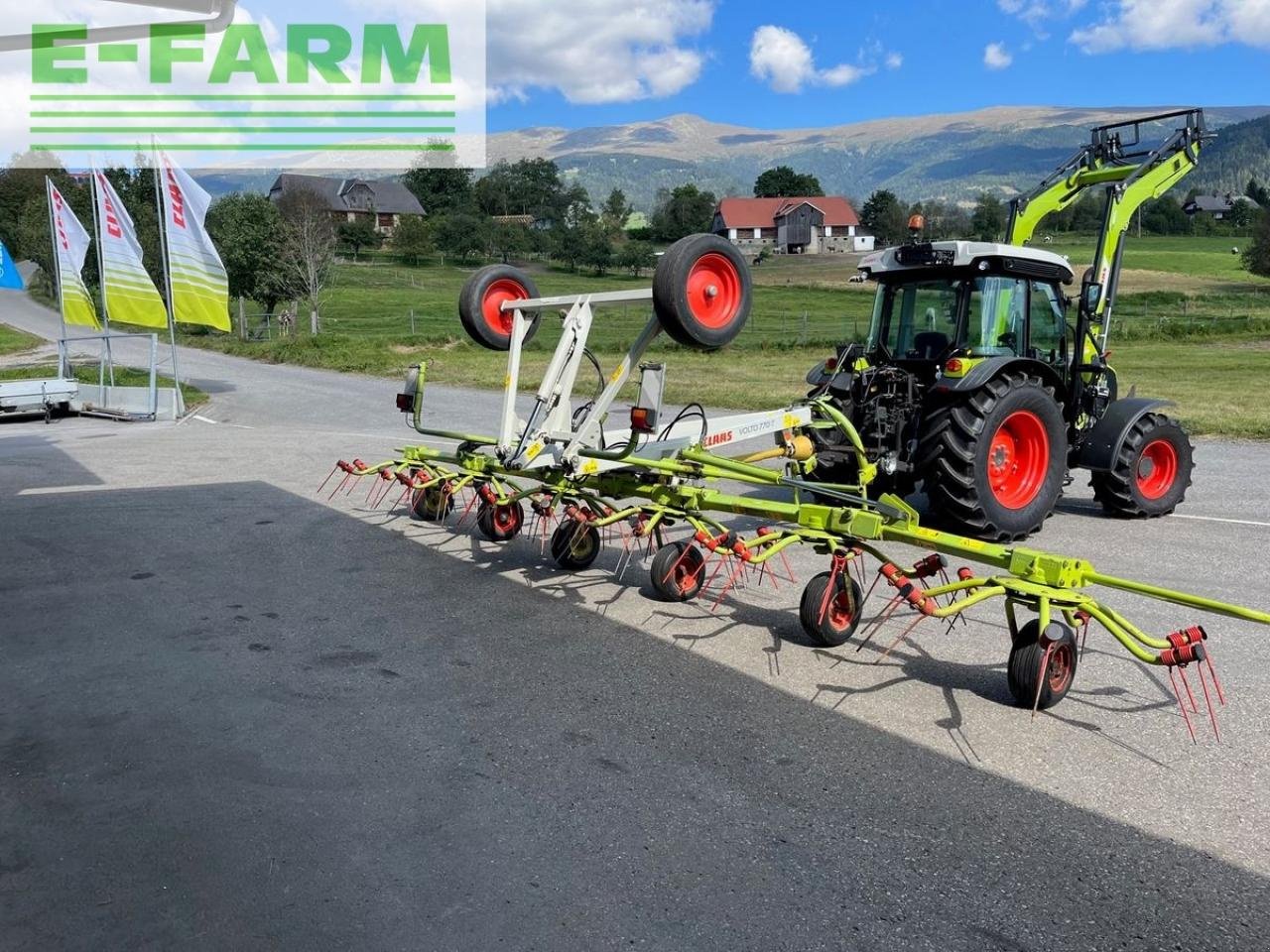 Kreiselheuer van het type CLAAS claas volto 770 t, Gebrauchtmaschine in MÜHLEN (Foto 3)