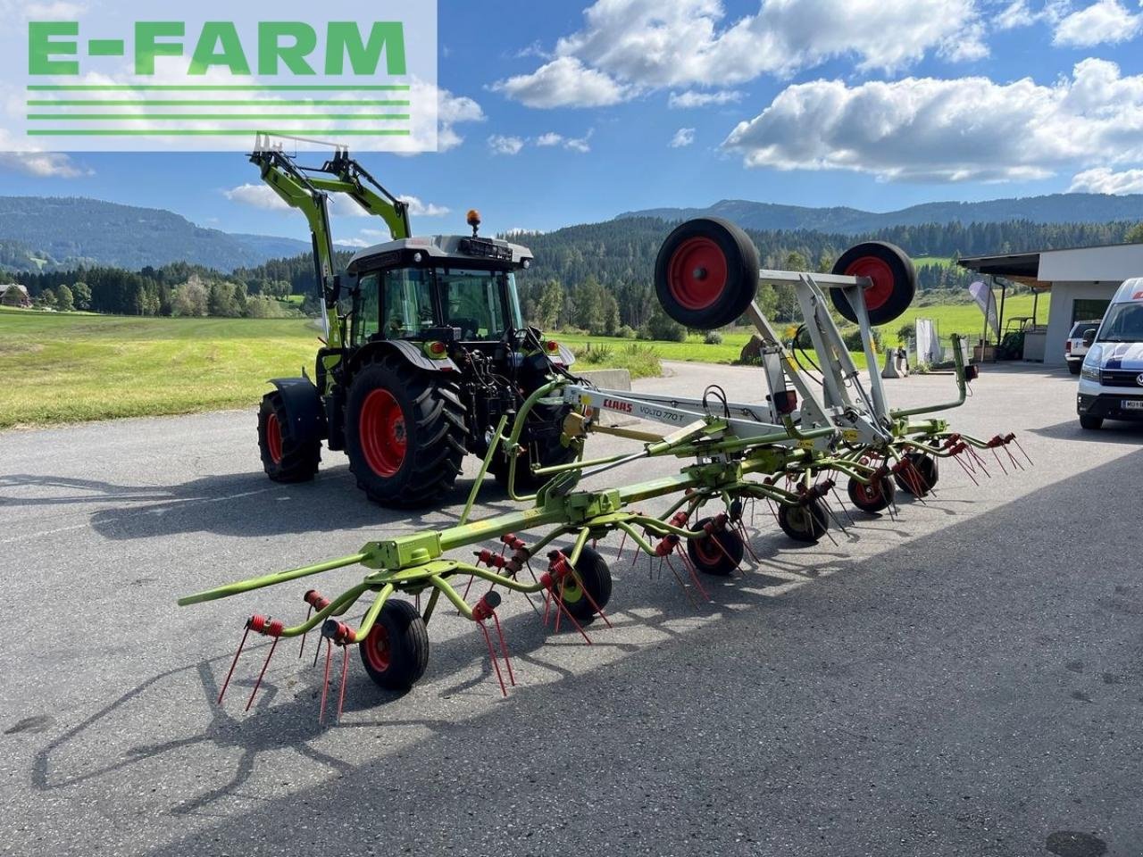 Kreiselheuer typu CLAAS claas volto 770 t, Gebrauchtmaschine w MÜHLEN (Zdjęcie 4)