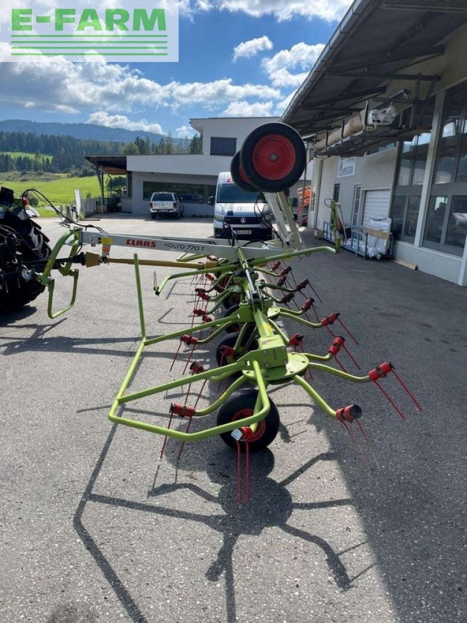 Kreiselheuer a típus CLAAS claas volto 770 t, Gebrauchtmaschine ekkor: MÜHLEN (Kép 5)