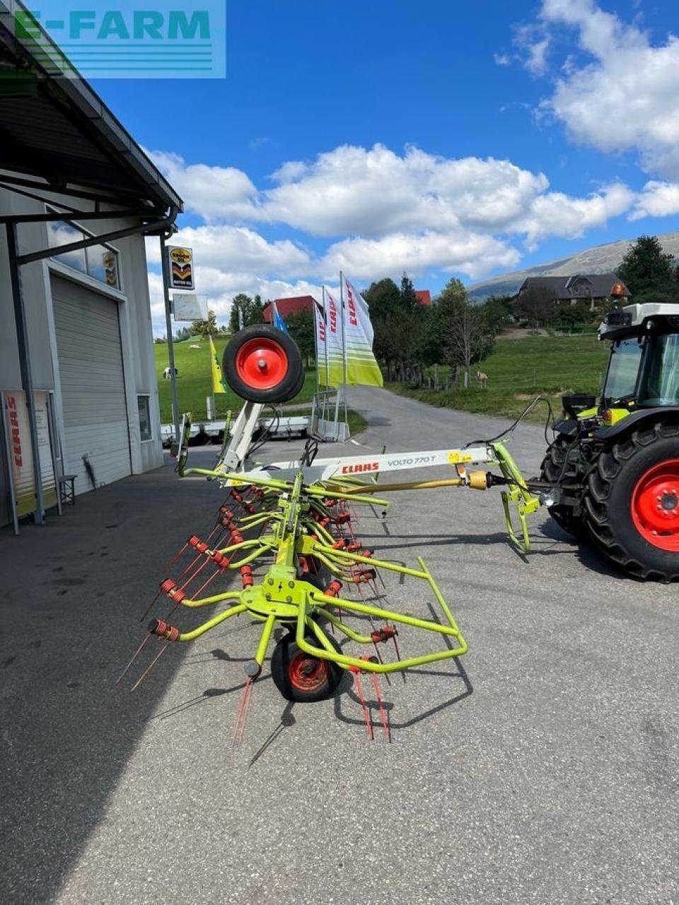 Kreiselheuer des Typs CLAAS claas volto 770 t, Gebrauchtmaschine in MÜHLEN (Bild 2)