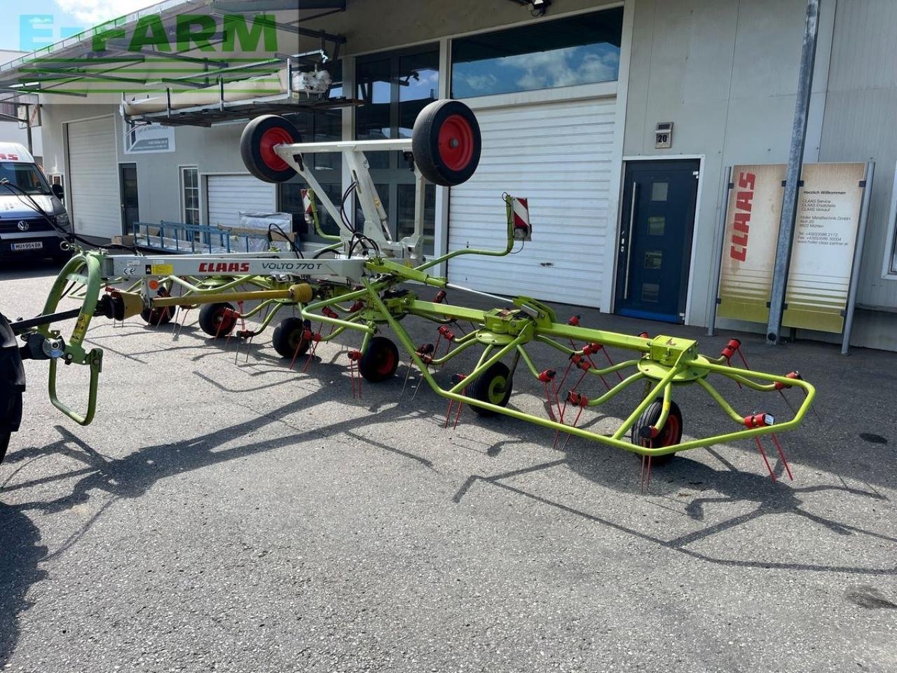 Kreiselheuer des Typs CLAAS claas volto 770 t, Gebrauchtmaschine in MÜHLEN (Bild 6)