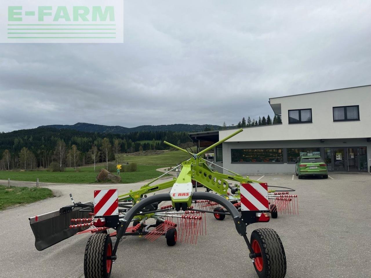 Kreiselheuer des Typs CLAAS liner 1700 twin, Gebrauchtmaschine in MÜHLEN (Bild 8)