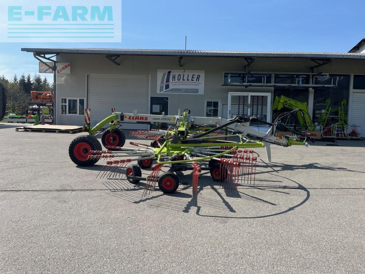 Kreiselheuer des Typs CLAAS liner 2900 trend, Gebrauchtmaschine in MÜHLEN (Bild 1)