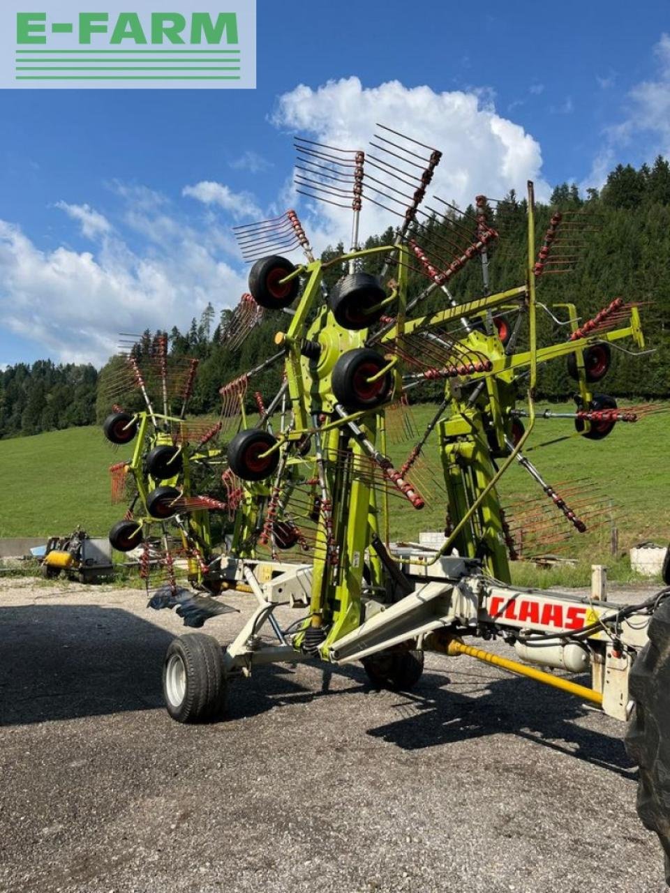 Kreiselheuer Türe ait CLAAS liner 3000, Gebrauchtmaschine içinde RUDEN (resim 3)