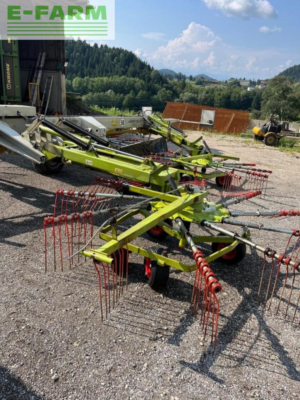 Kreiselheuer des Typs CLAAS liner 3000, Gebrauchtmaschine in RUDEN (Bild 5)