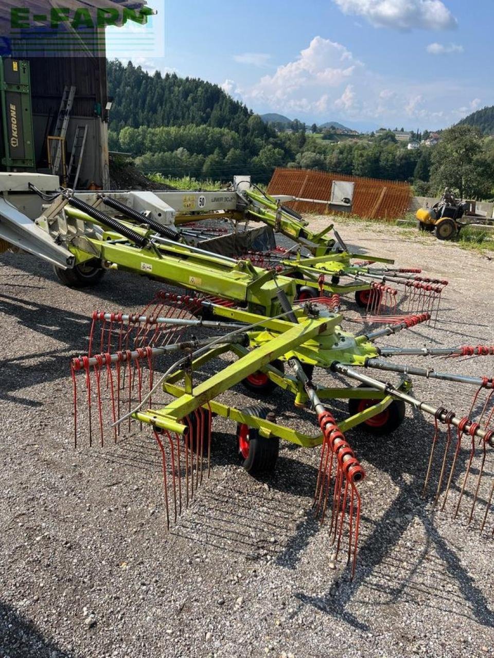 Kreiselheuer van het type CLAAS liner 3000, Gebrauchtmaschine in RUDEN (Foto 5)