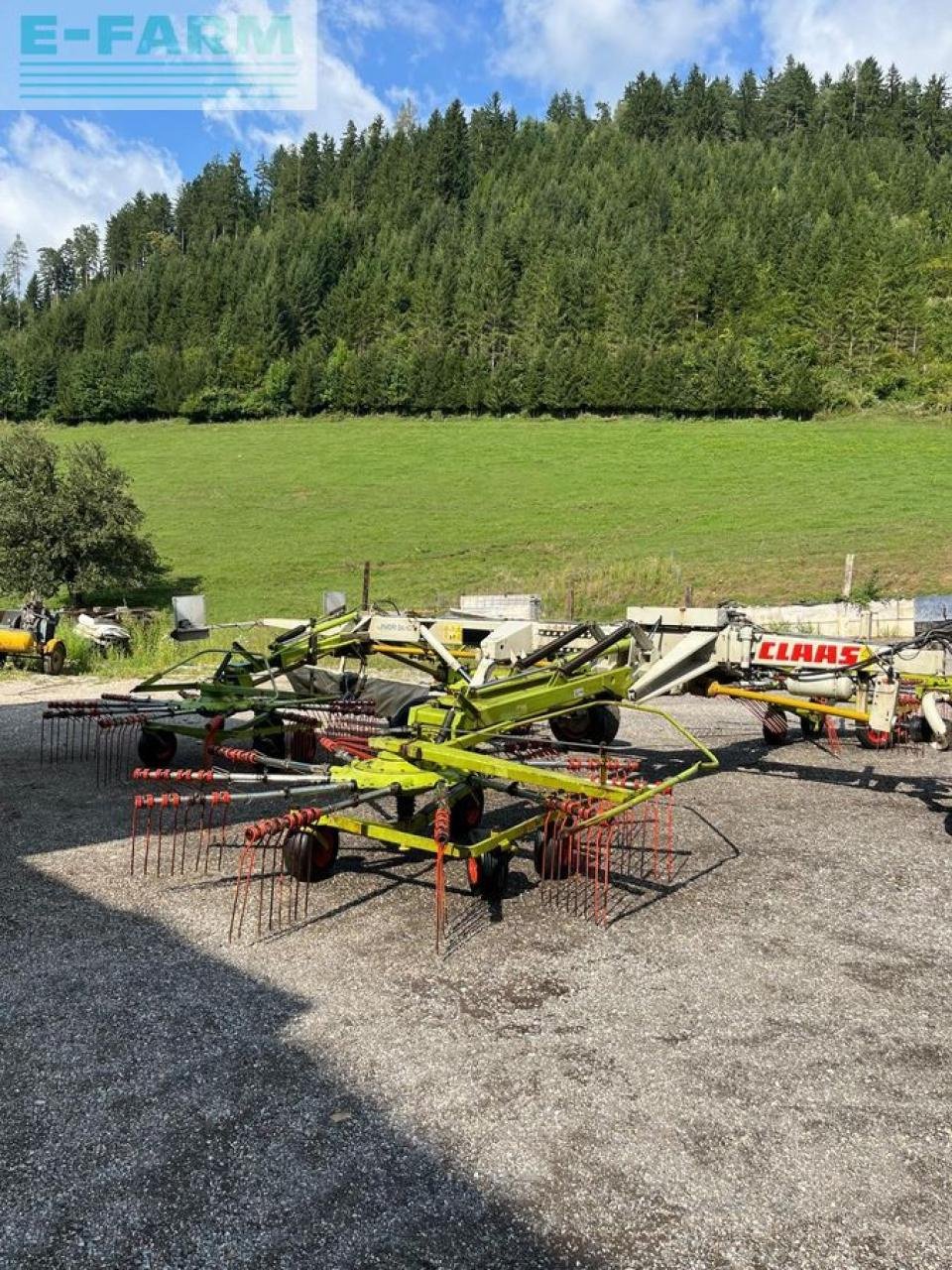 Kreiselheuer van het type CLAAS liner 3000, Gebrauchtmaschine in RUDEN (Foto 7)