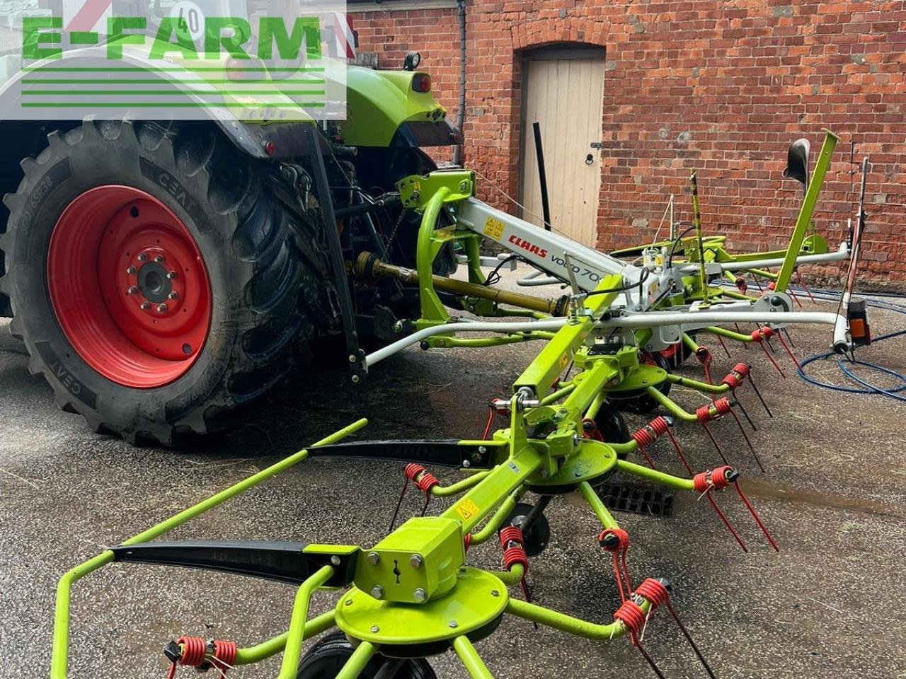 Kreiselheuer del tipo CLAAS USED 2018 VOLTO 700, Gebrauchtmaschine en WILBERFOSS, YORK (Imagen 1)