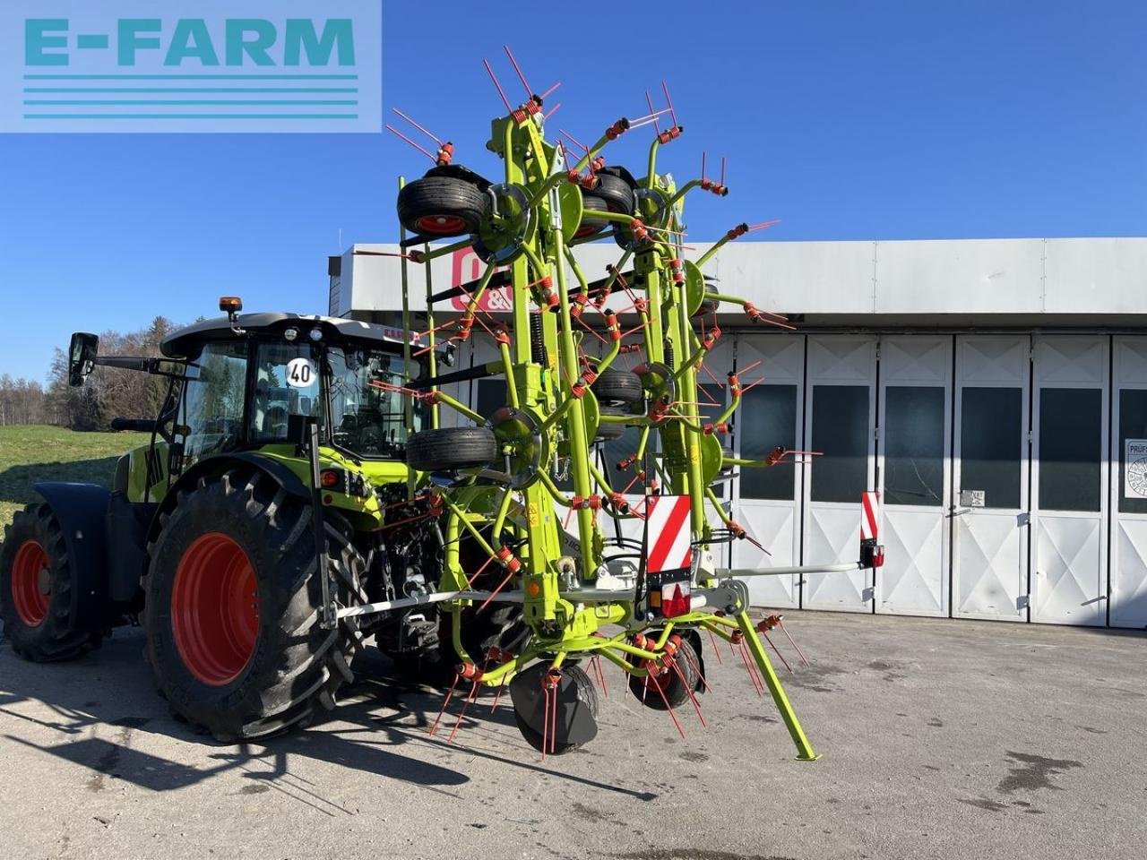 Kreiselheuer van het type CLAAS volto 1100, Gebrauchtmaschine in ELIXHAUSEN (Foto 1)