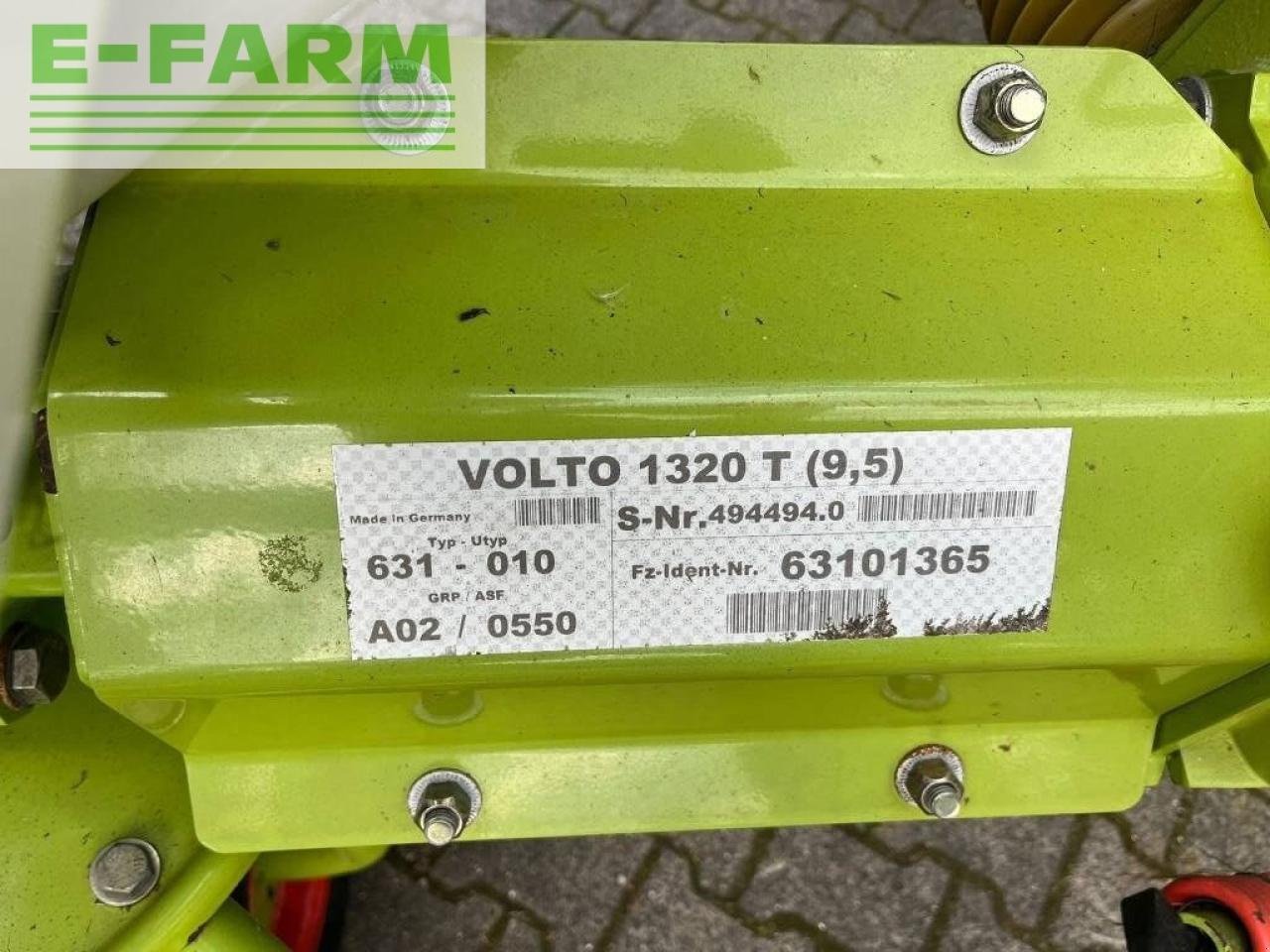 Kreiselheuer tip CLAAS volto 1320t schudder, Gebrauchtmaschine in ag BROEKLAND (Poză 8)