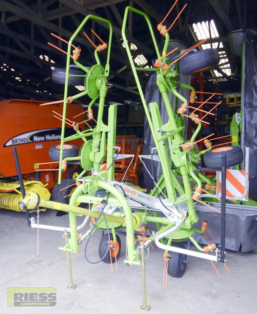 Kreiselheuer del tipo CLAAS VOLTO 60, Neumaschine In Homberg (Ohm) - Maulbach (Immagine 1)