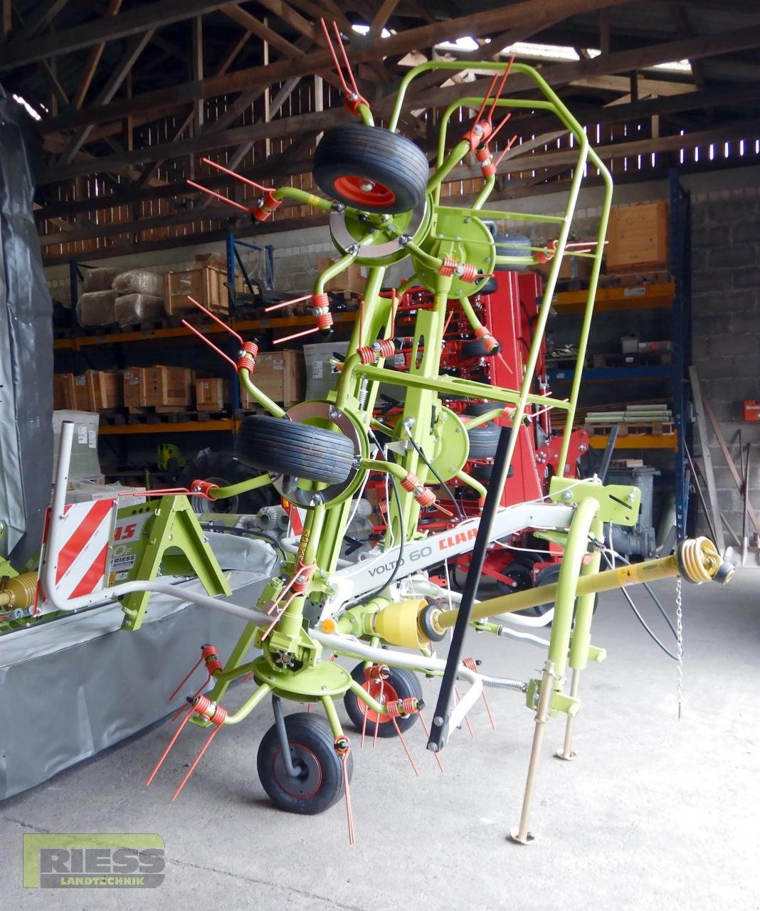 Kreiselheuer del tipo CLAAS VOLTO 60, Neumaschine In Homberg (Ohm) - Maulbach (Immagine 3)