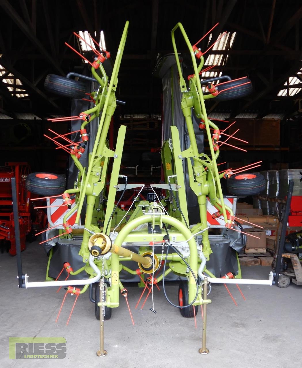 Kreiselheuer del tipo CLAAS VOLTO 60, Neumaschine In Homberg (Ohm) - Maulbach (Immagine 11)