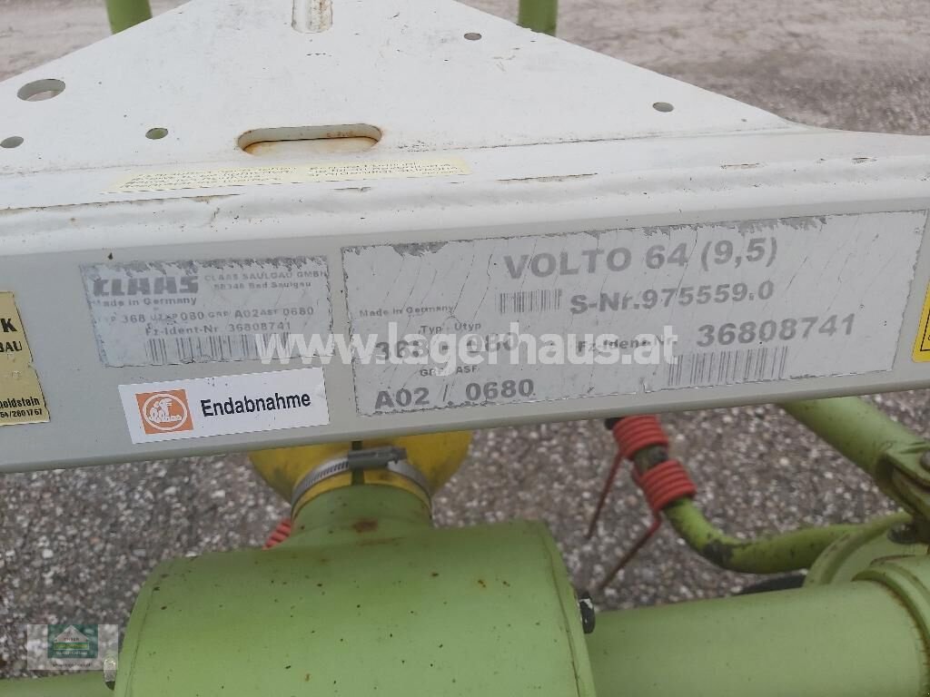 Kreiselheuer tip CLAAS VOLTO 64, Gebrauchtmaschine in Klagenfurt (Poză 4)