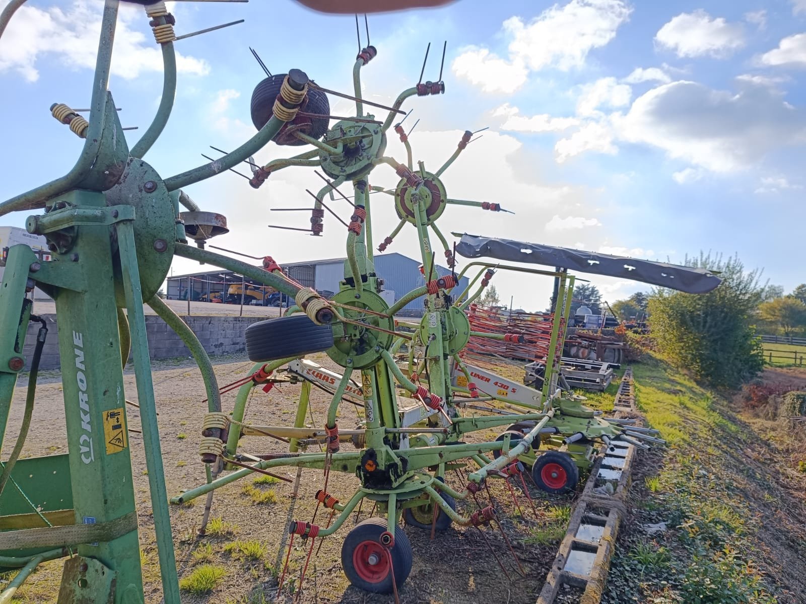 Kreiselheuer des Typs CLAAS VOLTO 640H, Gebrauchtmaschine in Le Horps (Bild 5)