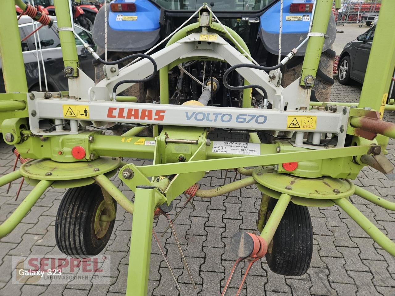 Kreiselheuer typu CLAAS VOLTO 670, Gebrauchtmaschine v Groß-Umstadt (Obrázek 5)