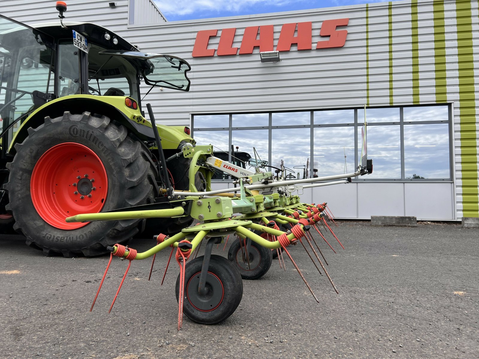 Kreiselheuer a típus CLAAS VOLTO 700, Gebrauchtmaschine ekkor: Gannat (Kép 7)