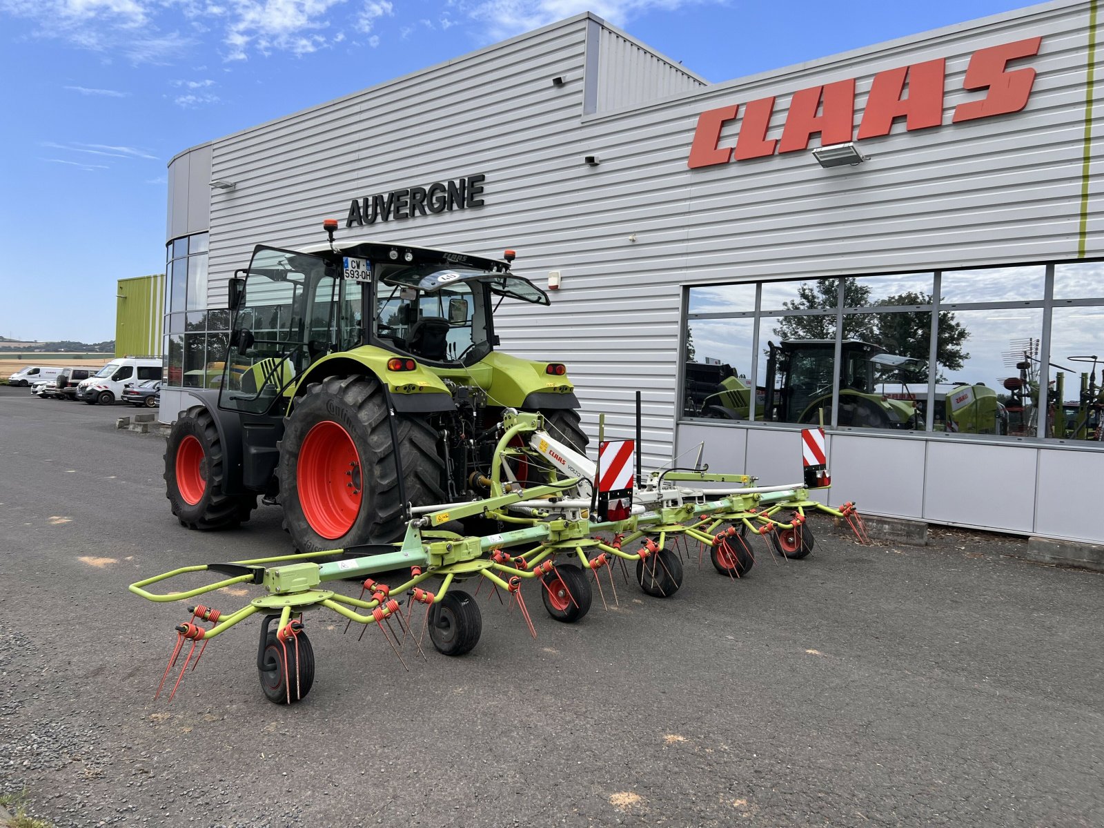 Kreiselheuer a típus CLAAS VOLTO 700, Gebrauchtmaschine ekkor: Gannat (Kép 8)