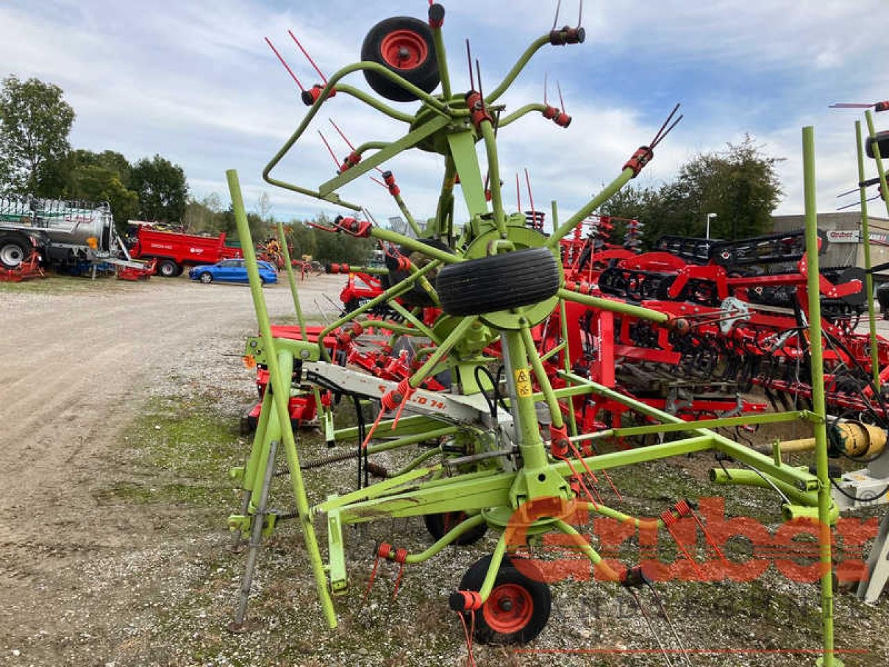 Kreiselheuer des Typs CLAAS Volto 740 H, Gebrauchtmaschine in Ampfing (Bild 3)