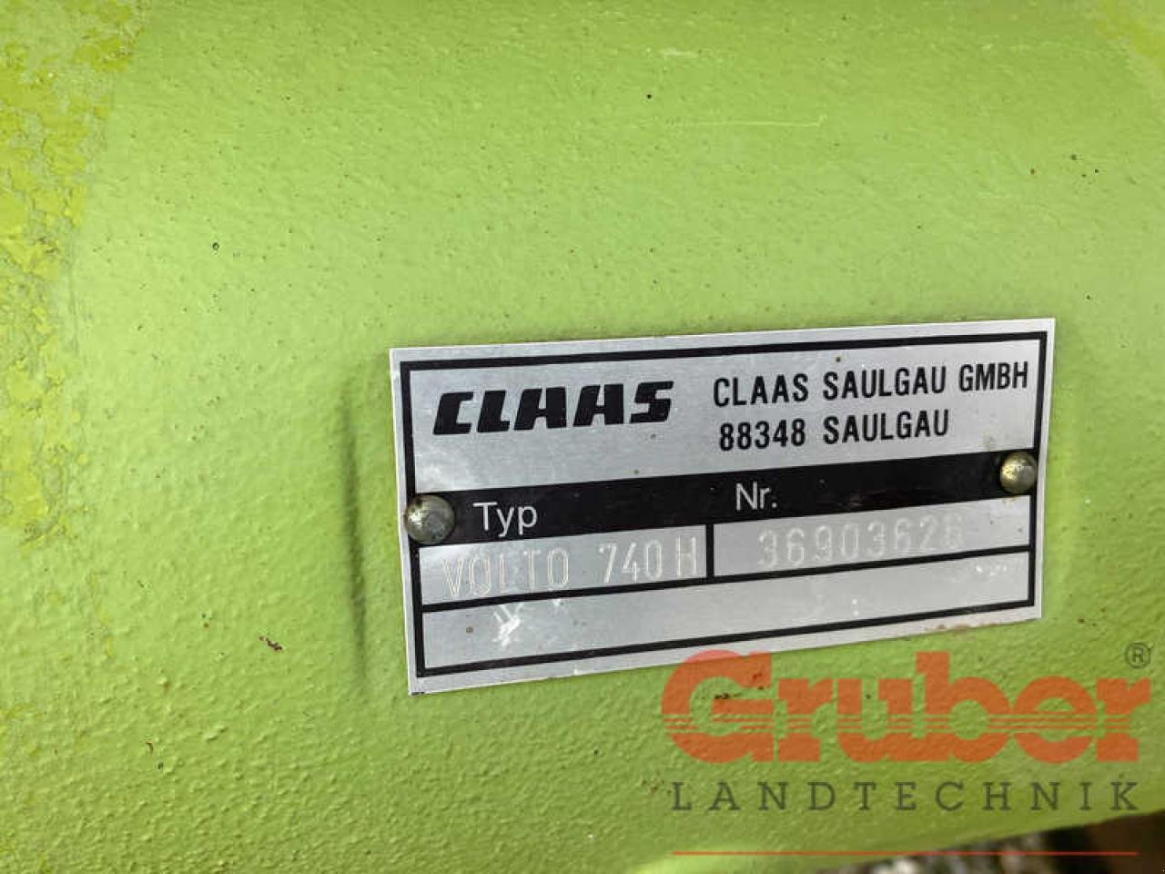 Kreiselheuer za tip CLAAS Volto 740 H, Gebrauchtmaschine u Ampfing (Slika 6)