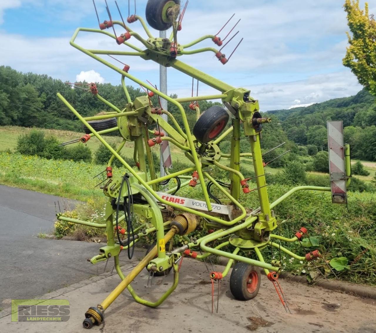 Kreiselheuer типа CLAAS Volto 770, Gebrauchtmaschine в Homberg (Ohm) - Maulbach (Фотография 1)