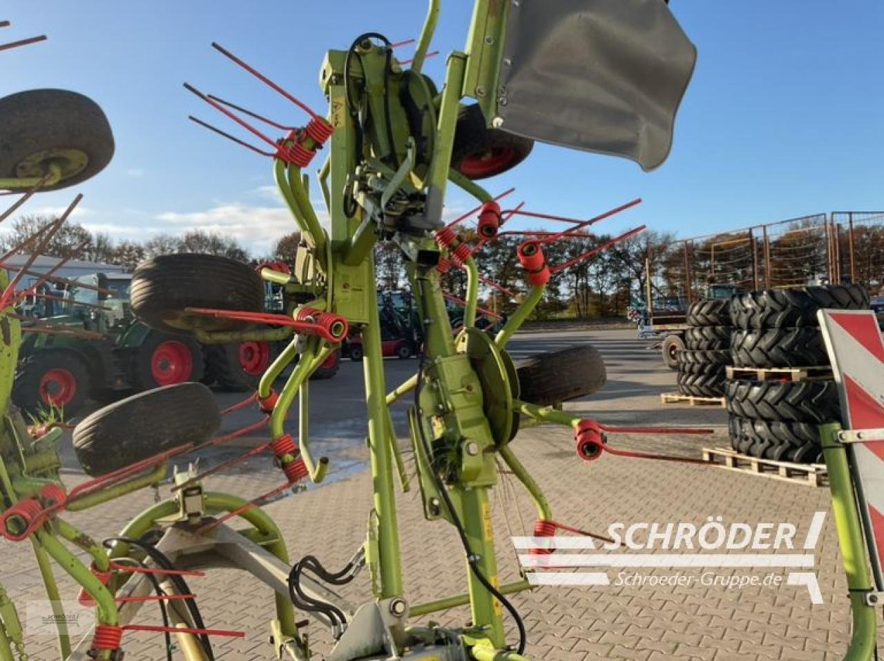 Kreiselheuer del tipo CLAAS VOLTO 870 H, Gebrauchtmaschine en Wildeshausen (Imagen 12)