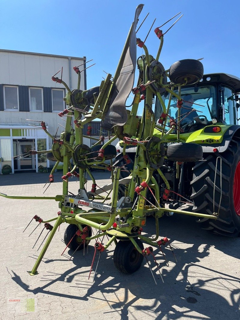 Kreiselheuer typu CLAAS VOLTO 870 + hydraulisches Pralltuch, Gebrauchtmaschine v Risum-Lindholm (Obrázok 4)