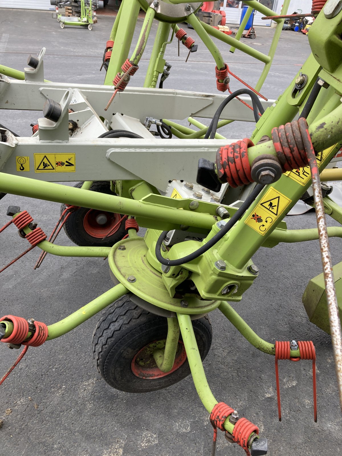 Kreiselheuer van het type CLAAS Volto 870 T, Gebrauchtmaschine in Wülfershausen an der Saale (Foto 5)