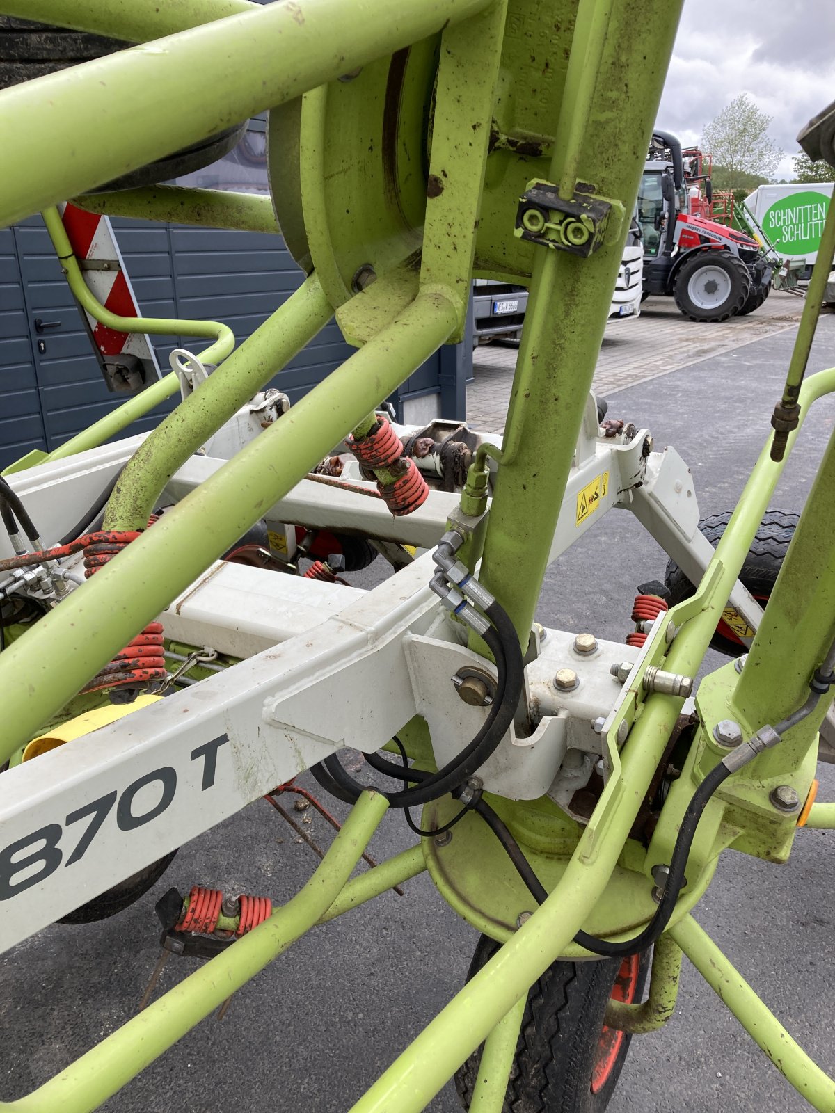 Kreiselheuer van het type CLAAS Volto 870 T, Gebrauchtmaschine in Wülfershausen an der Saale (Foto 10)