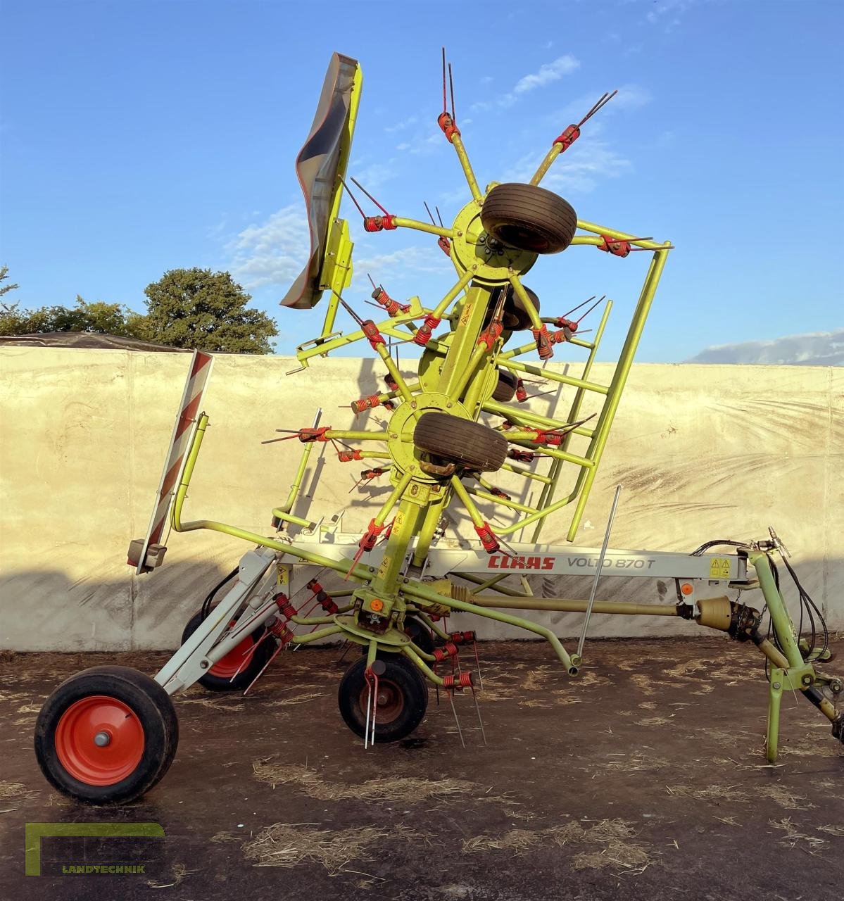 Kreiselheuer typu CLAAS Volto 870 T, Gebrauchtmaschine v Homberg (Ohm) - Maulbach (Obrázek 5)