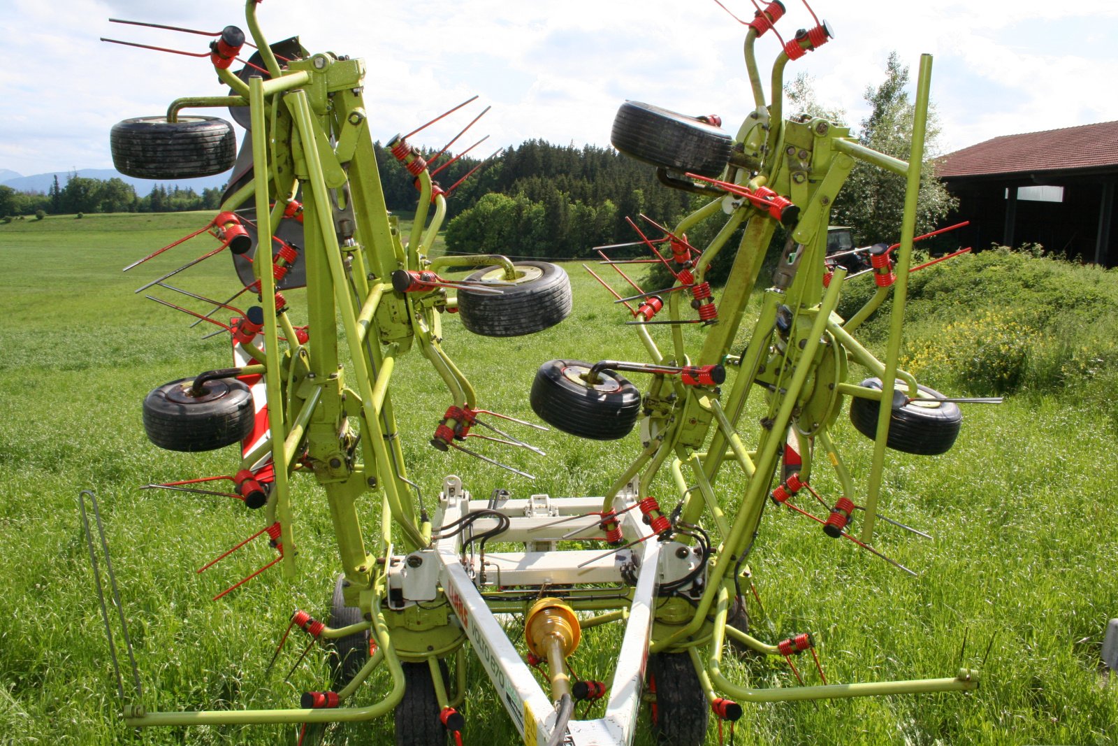 Kreiselheuer del tipo CLAAS Volto 870 T, Gebrauchtmaschine en Peißenberg (Imagen 2)