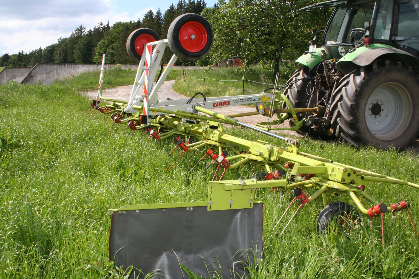 Kreiselheuer typu CLAAS Volto 870 T, Gebrauchtmaschine w Peißenberg (Zdjęcie 3)