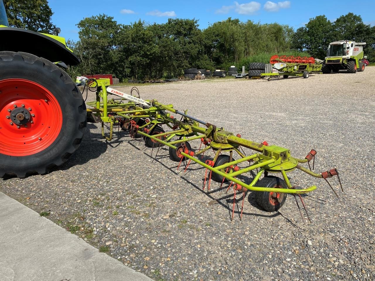 Kreiselheuer van het type CLAAS VOLTO 870, Gebrauchtmaschine in Tim (Foto 1)