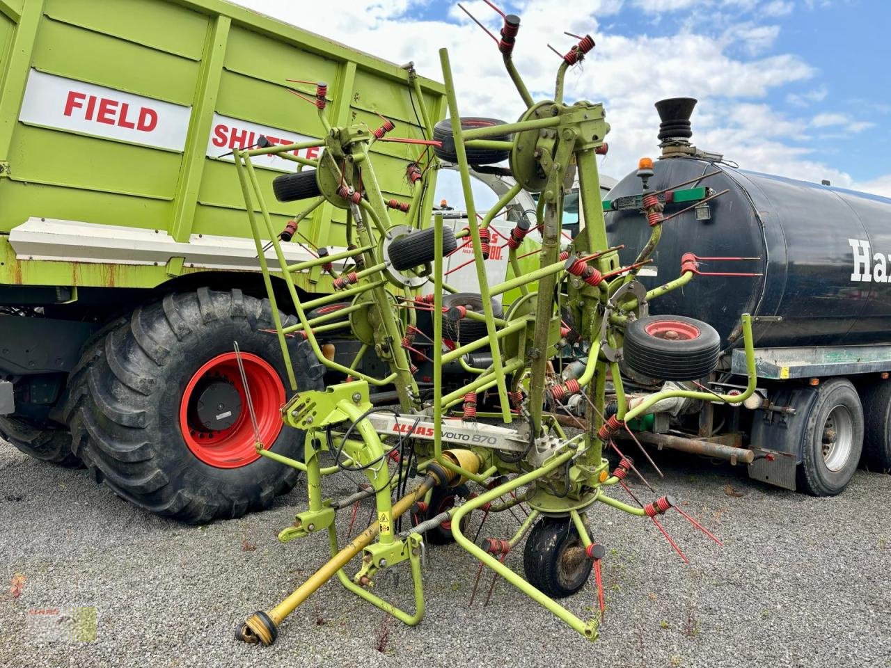 Kreiselheuer van het type CLAAS VOLTO 870, Gebrauchtmaschine in Westerstede (Foto 3)